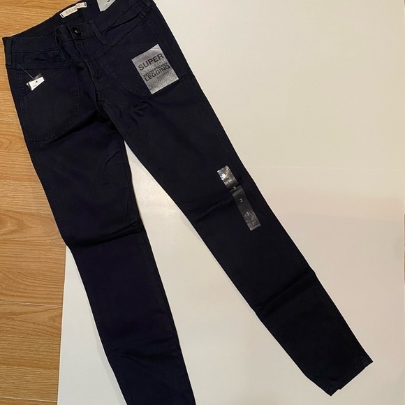 NWT PacSun Bullhead super stretch skinny jeggings Navy Size 3 - Picture 14 of 14